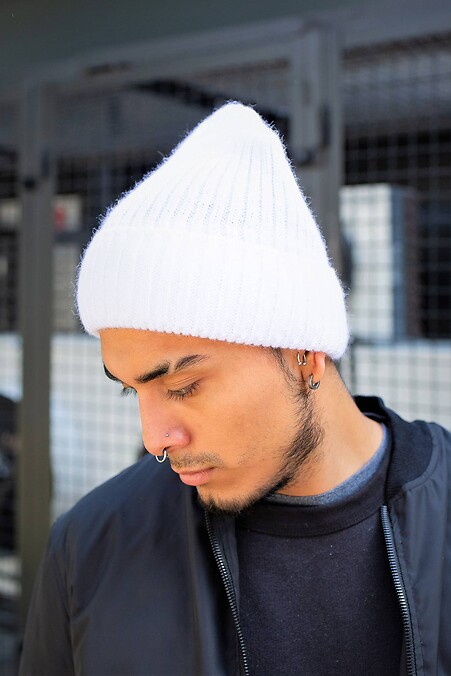 Winter Hat Without Snow. Hats, berets. Color: white. #8048320