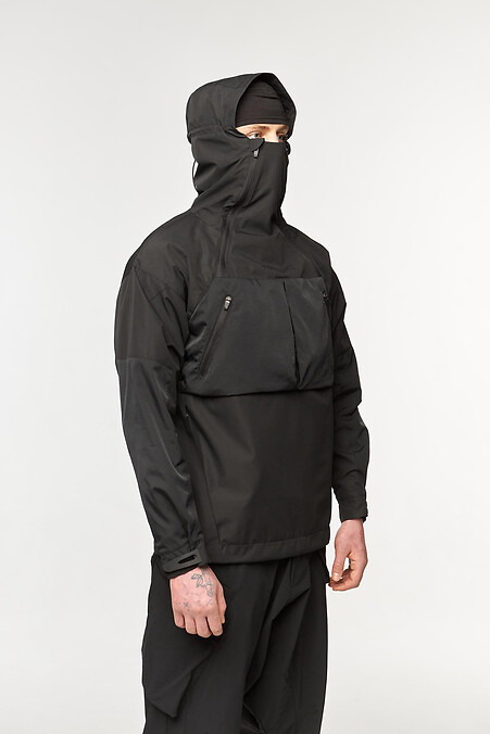 Men's black anorak - #8037324
