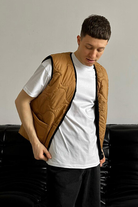 Vest Reload - Out, sandy. Outerwear. Color: brown. #8031332