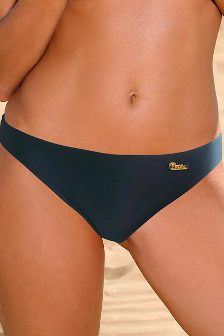 Women's thong swimwear. swimming trunks. Color: green. #4024342