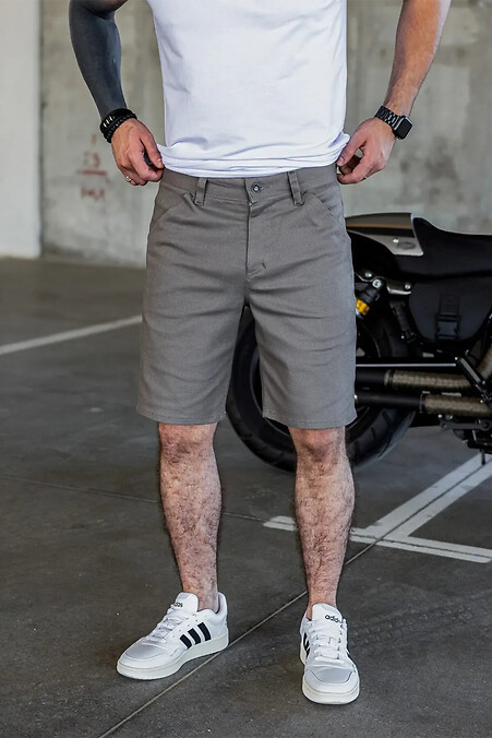 Herren Classic Chinos Shorts Mokka - #8034346