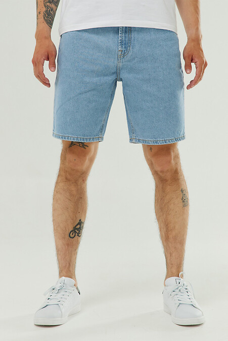 Blaue Jeansshorts für Herren - #8037350