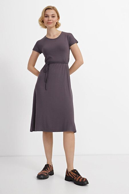 Dress LUISA. Dresses. Color: gray. #3040354