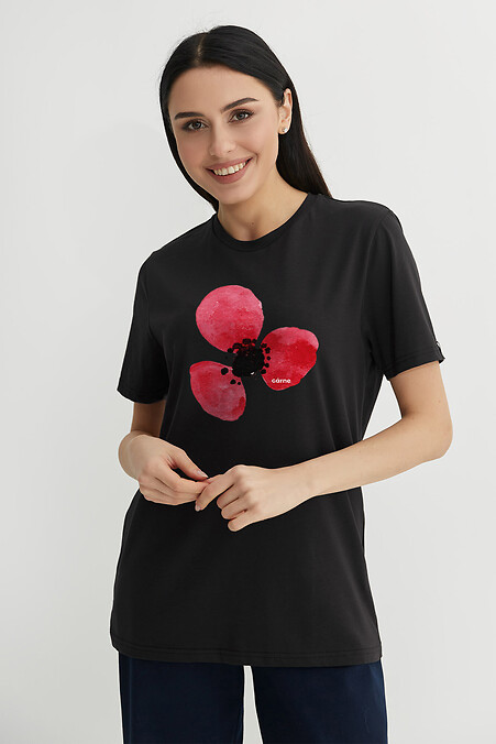 Schwarzes T-Shirt „Mac“ - #9001354