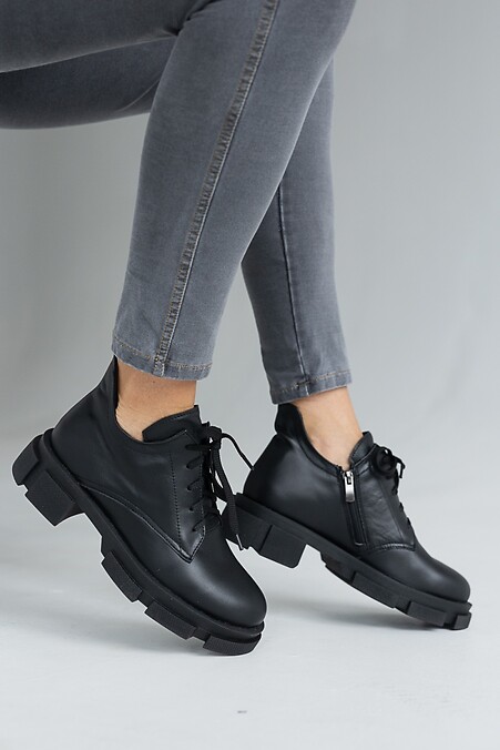 Женские ботинки. Ботинки. Цвет: черный. #8019363