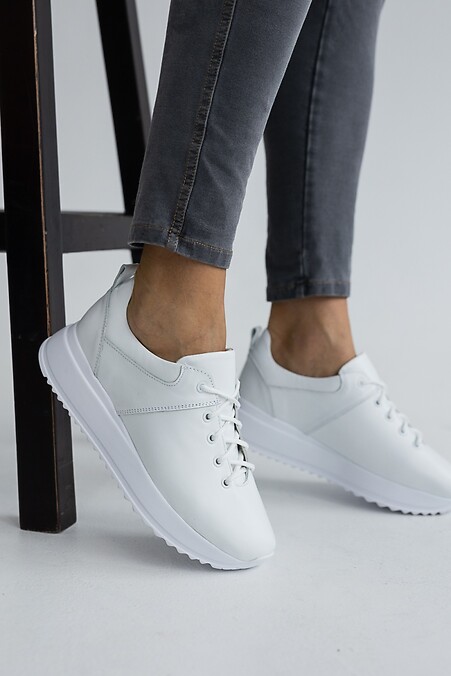 Female sneakers. Sneakers. Color: white. #8019365
