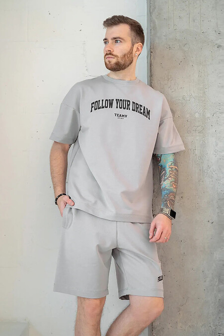 Herren Sommeranzug mit Dream Grey - #8034369