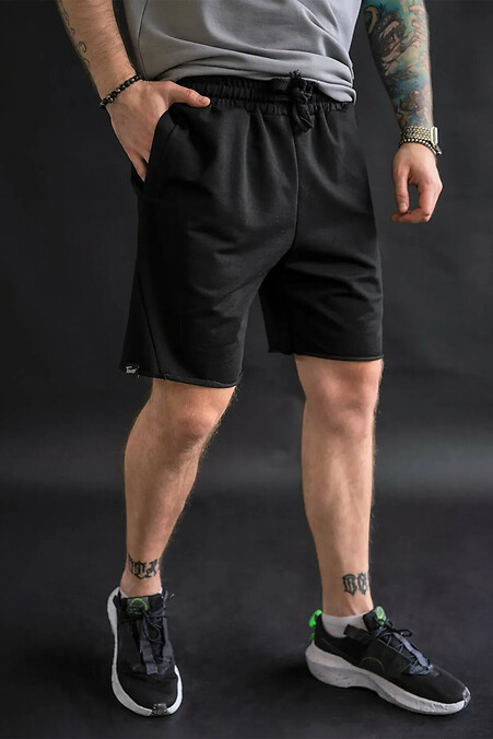 Herren-Shorts Diagonal Schwarz. Shorts und Hosen. Farbe: das schwarze. #8034370
