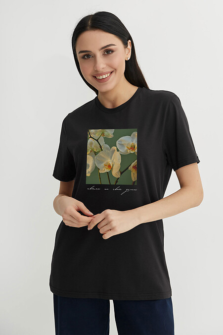 T-Shirt Blumen auf unserem eigenen Land - #9001386