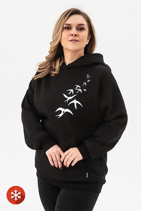 Isolierter Kapuzenpullover MOLLI Swallows - #9001396