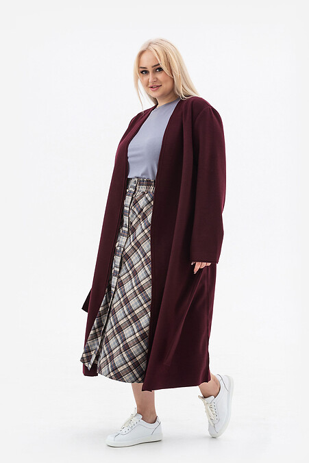 ADINA Coat. Outerwear. Color: red. #3042410
