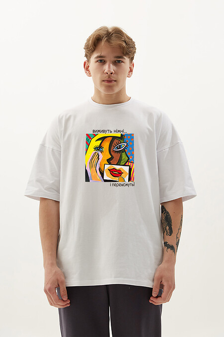 T-shirt "Tender will survive ... and win!" - #9000412