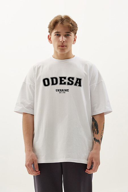 T-Shirt LUCAS Odessa Ukraine. T-Shirts. Farbe: weiß. #9001414