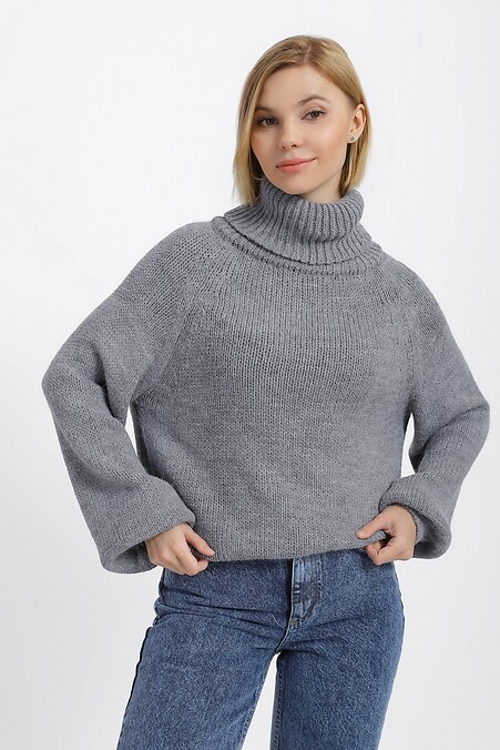 Women's sweater. Jackets and sweaters. Color: gray. #4038416