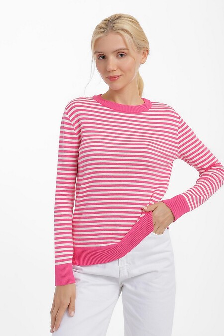 Джемпер жіночій. Кофти і светри. Колір: рожевий. #4038424