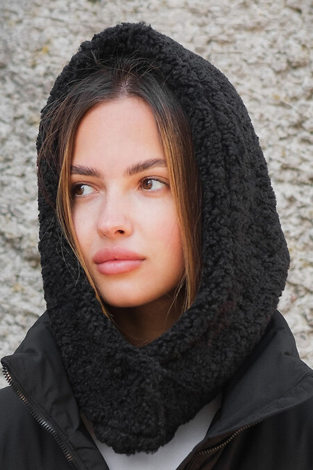 Women's warm hat bonnet on fleece Bonnet - #8049425