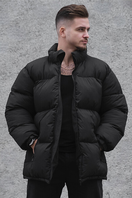Nest Men's Quilted Down Jacket Without Hood - #8049428