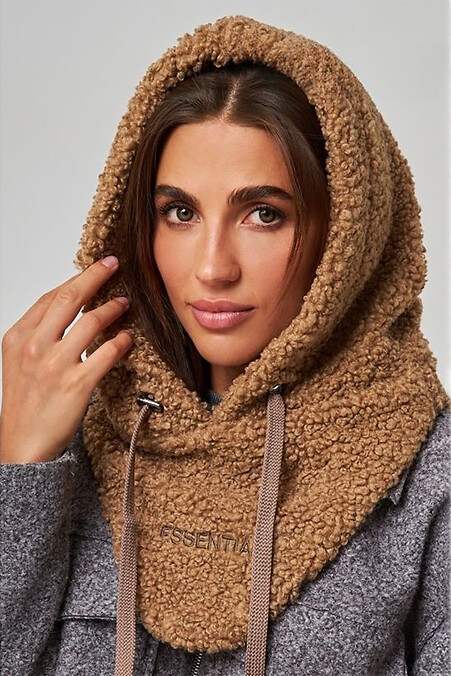 Women's bonnet brown. Hats, berets. Color: brown. #4496429