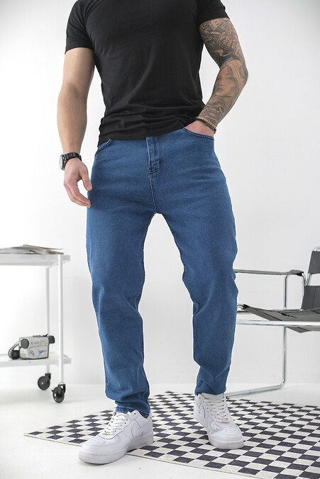 Herren-Jeans „Karma“ in normaler Passform in Blau - #8049436