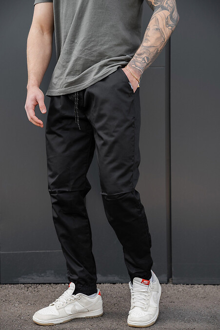 Herren-Strick-Jogginghose Ohne Bayraktar 27 Schwarz - #8056443