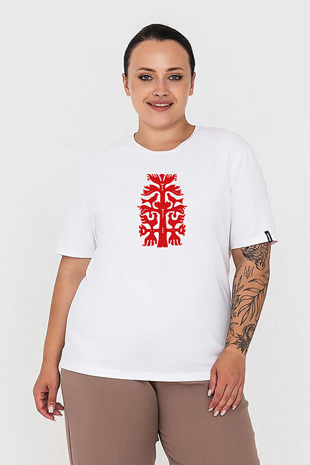 T-Shirt LUXURY-W "Roter Baum" - #9001446