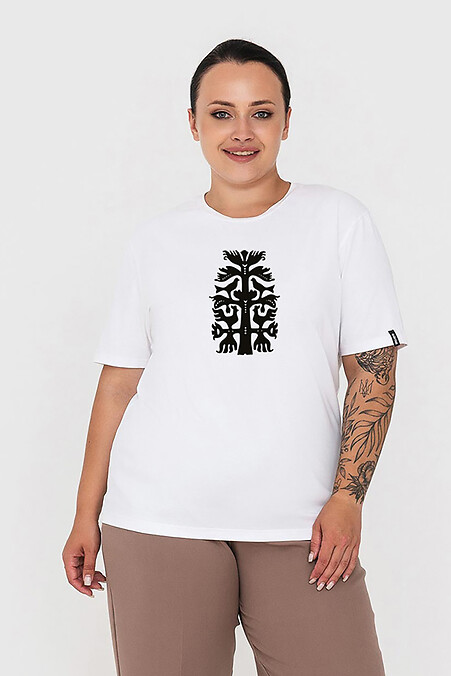 T-Shirt LUXURY-W "Schwarzer Baum" - #9001447