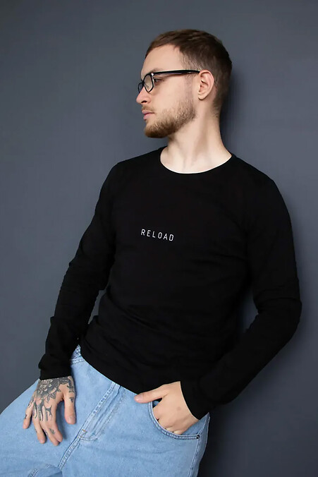 Men's Rove Langarmshirt in schwarz - #8031450