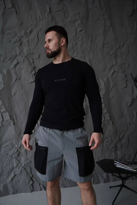 Men's Rove long sleeve in black color - #8031450