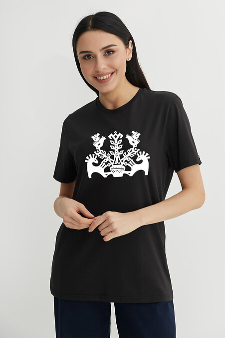 T-shirt LUXURY-W "Carousel". T-shirts. Color: black. #9001450