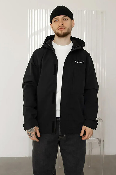 Men's Forge windbreaker in black - #8031454