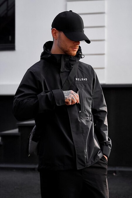 Men's Forge windbreaker in black - #8031454