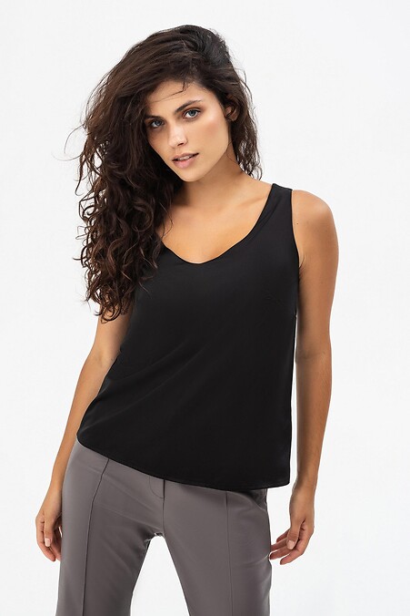 Top ELIZZA. Blouses, shirts. Color: black. #3041457