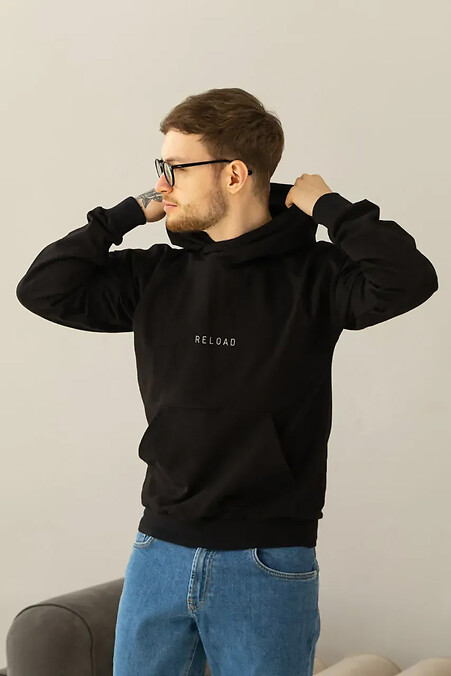 Men's Fusion hoodie in black - #8031458