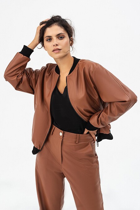 Bomber SOFO. Oberbekleidung. Farbe: braun. #3041467