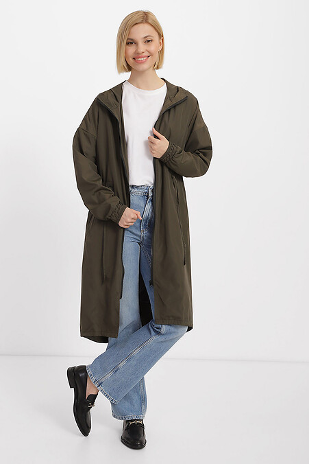 LIFE coat. Outerwear. Color: green. #3042473