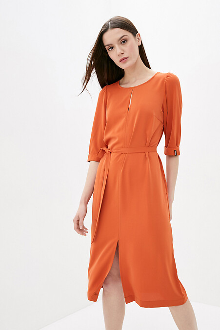 Платье FRENKI. Платья. Цвет: оранжевый. #3039493