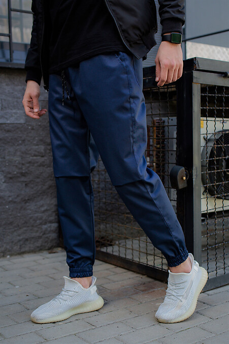 Spodnie Joggers bez. Spodnie. Kolor: niebieski. #8048496