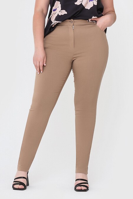 Pants TIMA-O. Trousers, pants. Color: beige. #3040499