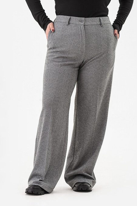 NENSI pants. Trousers, pants. Color: gray. #3042505