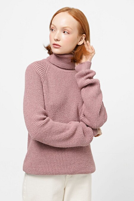 Marsala sweater. Jackets and sweaters. Color: purple. #4038517