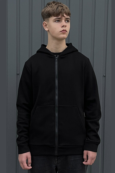 Men's zipper jacket NAELL black - #9001518