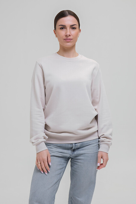 ERWAN Sweatshirt ecru - #9001520