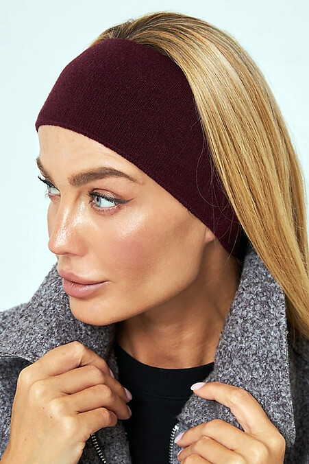 Women's Elora 2 Headband, Burgundy - #4496524