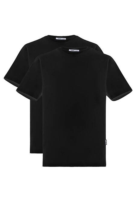 Set of 2 T-shirts LUXURY-W black - #9001526