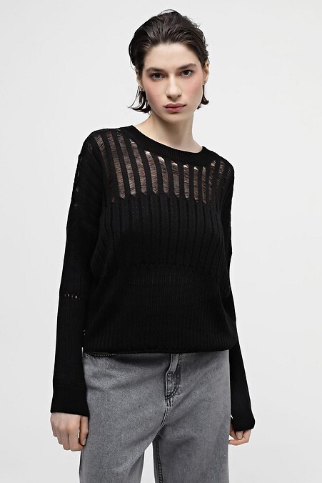 Schwarzer Pullover - #4038528