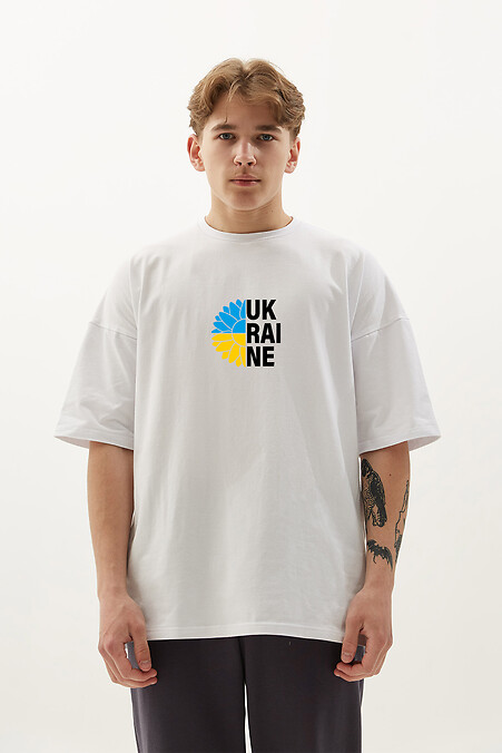 Herren-T-Shirt UK_RAI_NE. T-Shirts. Farbe: weiß. #9000542