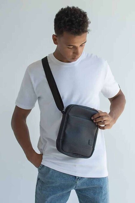 Shoulder bag, messenger. Crossbody. Color: black. #8015544