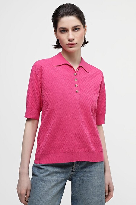 Джемпер малинового кольору. Кофти і светри. Колір: рожевий. #4038550
