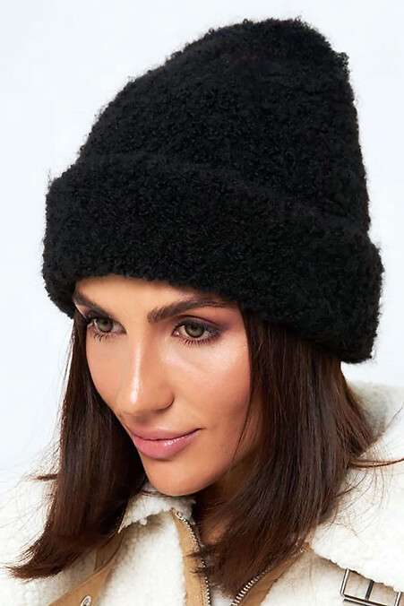 Women's black MISSY CHIA hat. Hats, berets. Color: black. #4496559
