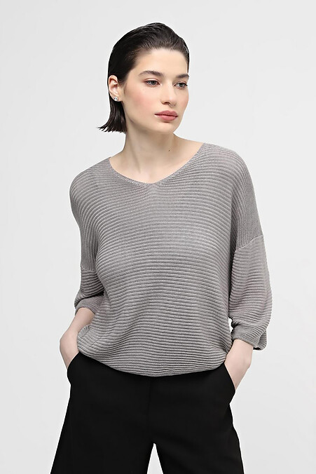 Women's gray jumper. Jackets and sweaters. Color: gray. #4038570
